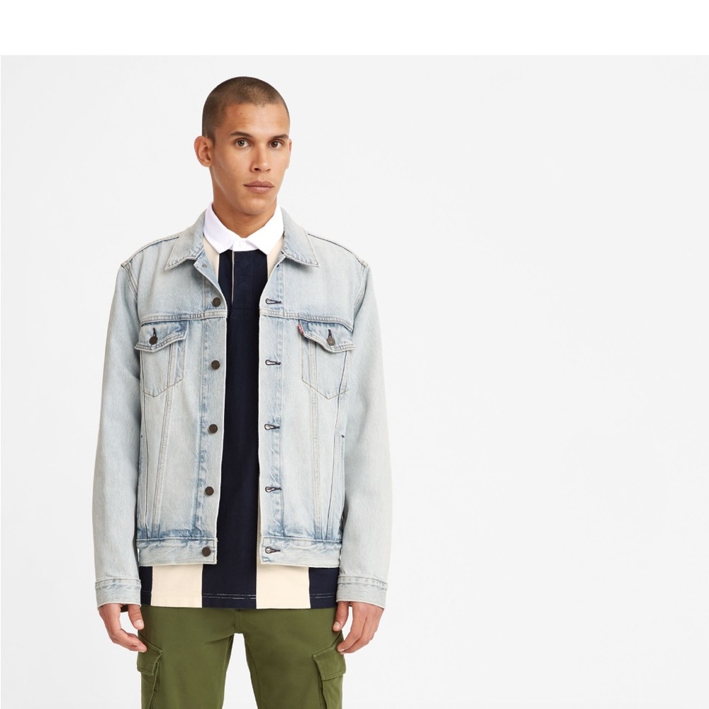 Mens new Levi’s silver tab trucker jacket